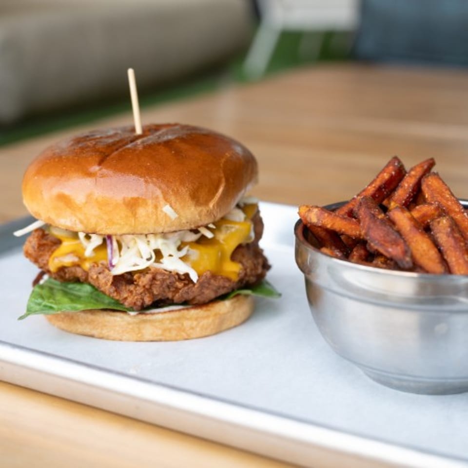 Fried Chicken Sandwich: A Bar & Grill Favorite