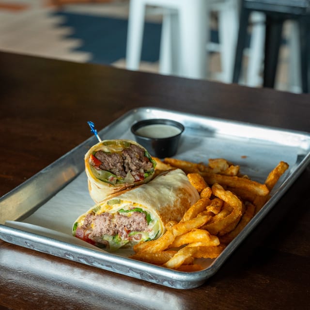 Burger Wrap.