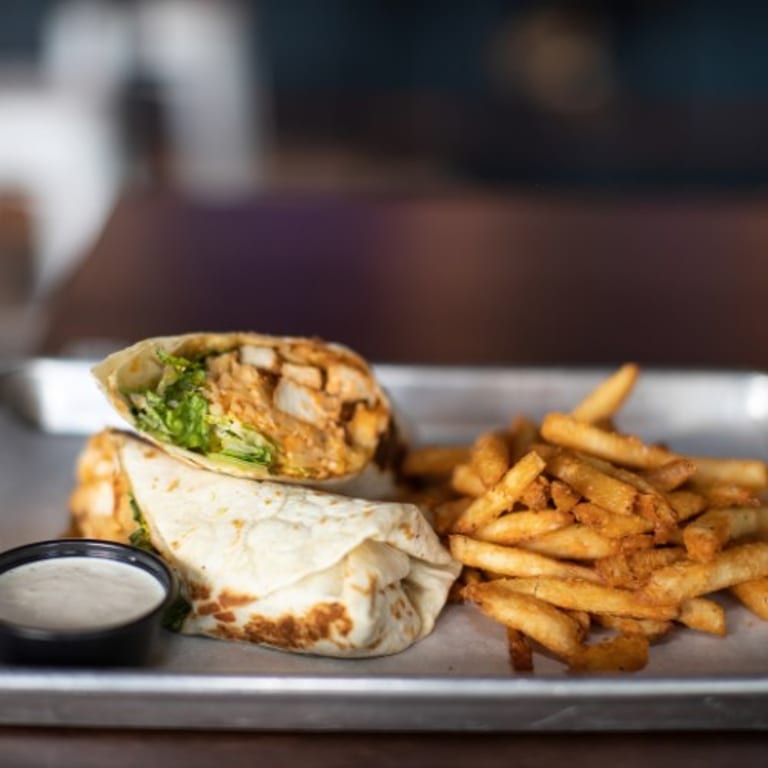 Spicy Buffalo Chicken Wrap: A Bar & Grill Favorite