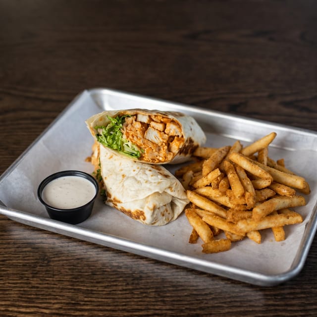 Buffalo Chicken Wrap.