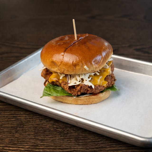 Spicy Fried Chicken Sandwich.