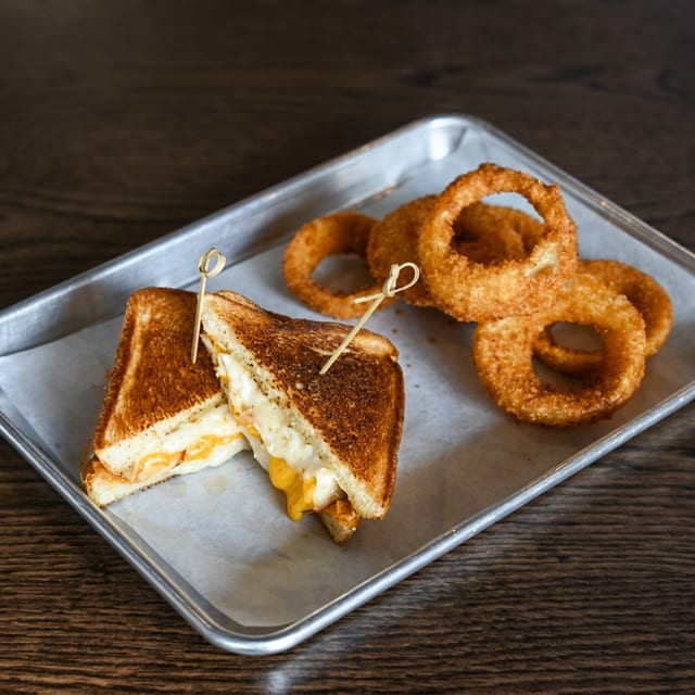 3 Cheese Grilled Cheese.